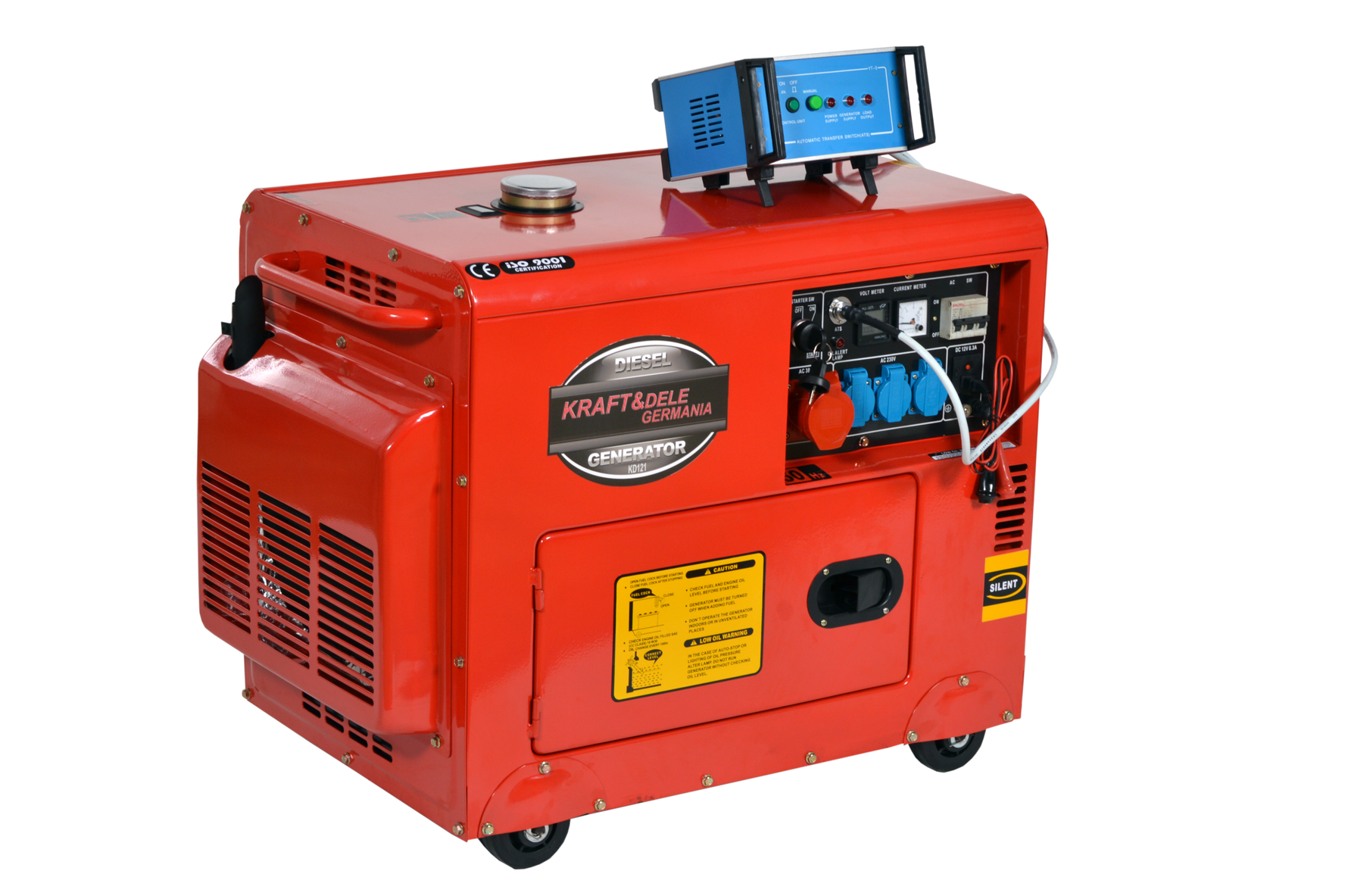 10 kW+ ATS Diesel Generator Set image 2