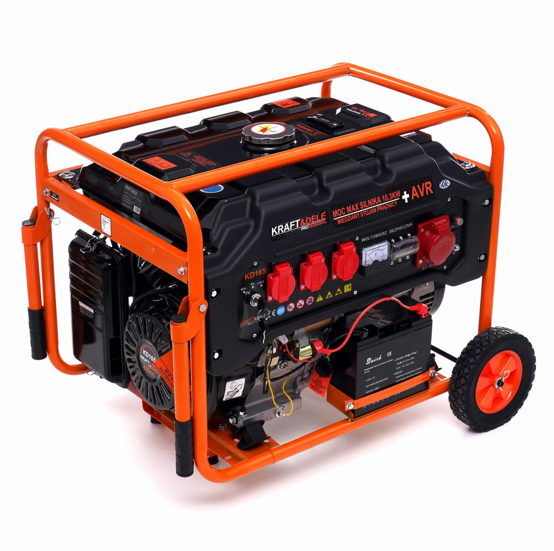 10.3kW AVR Soundproofed Petrol Generator image 11