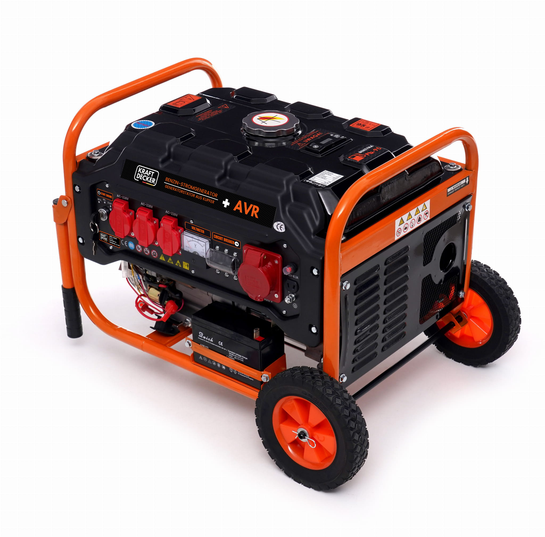 8.5 kW 8500W AVR Soundproofed Petrol Generator