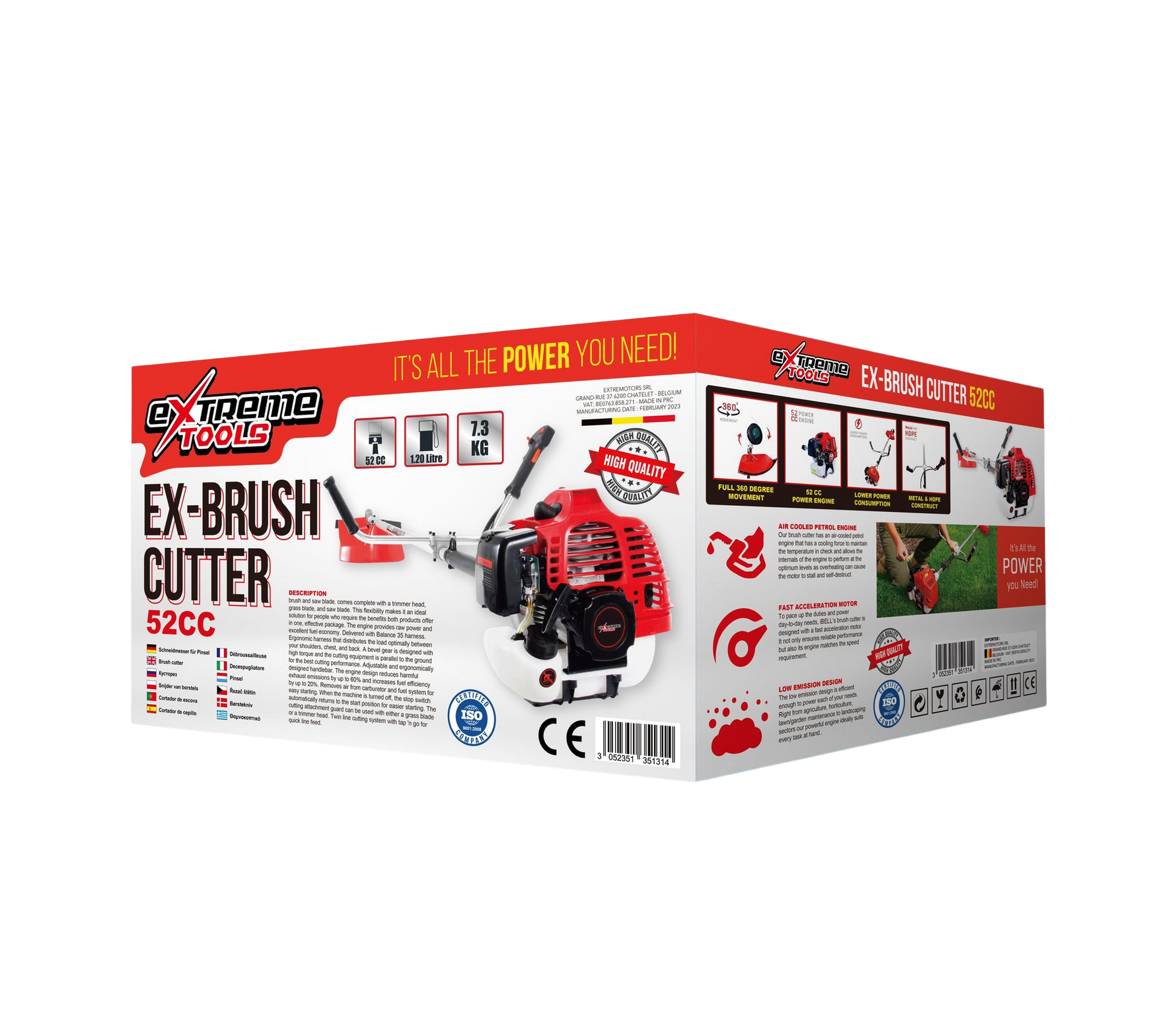 52CC brush cutter image 1