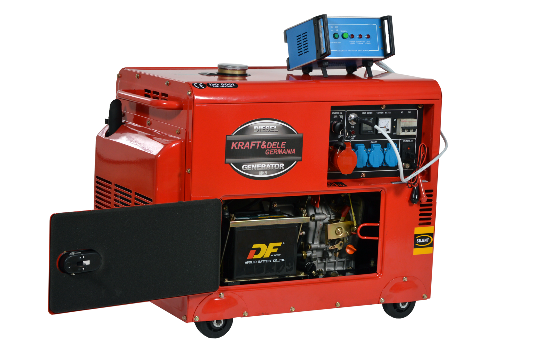 10 kW+ ATS Diesel Generator Set image 1