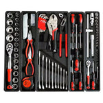 85-piece chrome vanadium tool box image 2