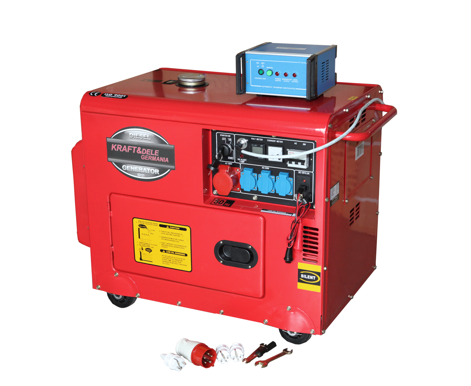 10 kW+ ATS Diesel Generator Set image 3