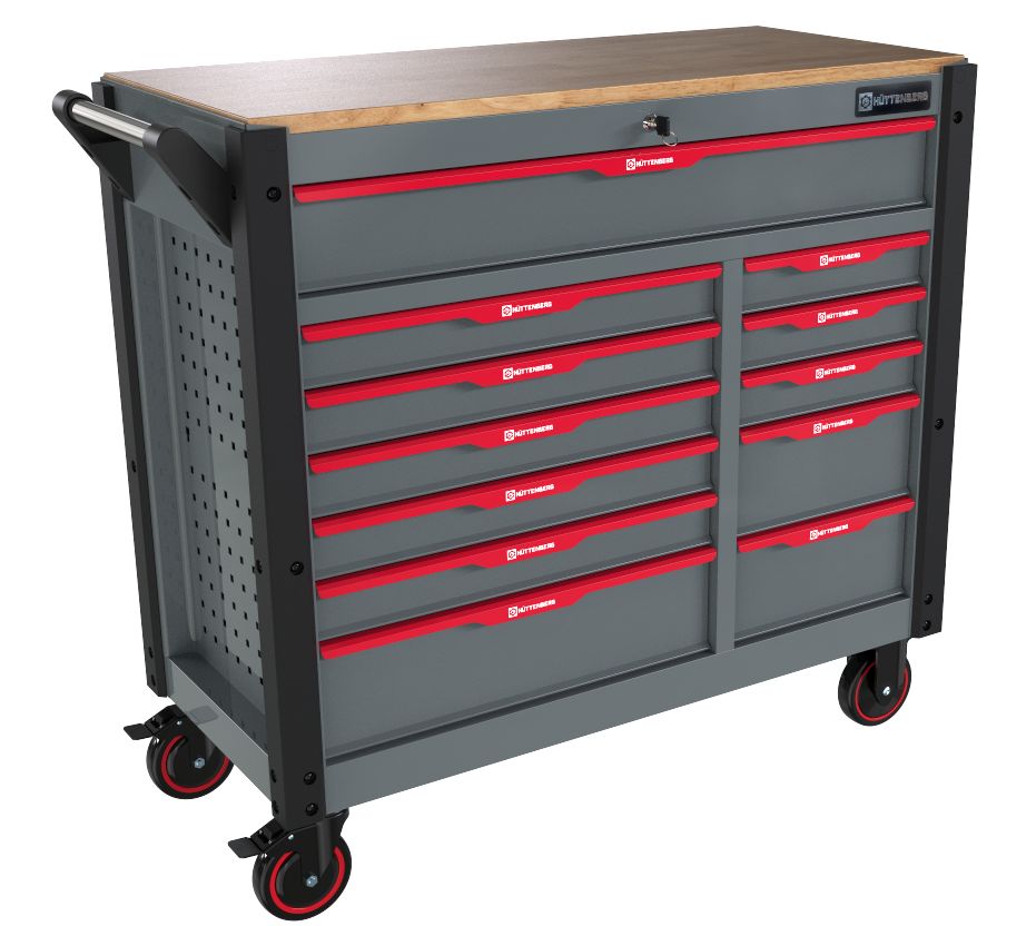 Jumbo Pro 12-Drawer Workshop Trolley image 0