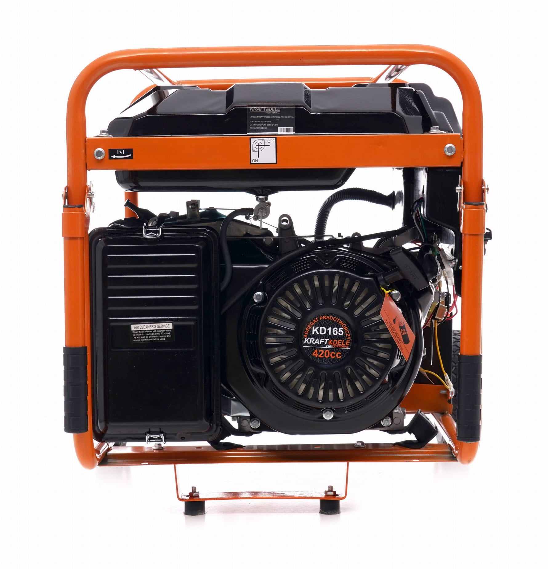 10.3kW AVR Soundproofed Petrol Generator image 3