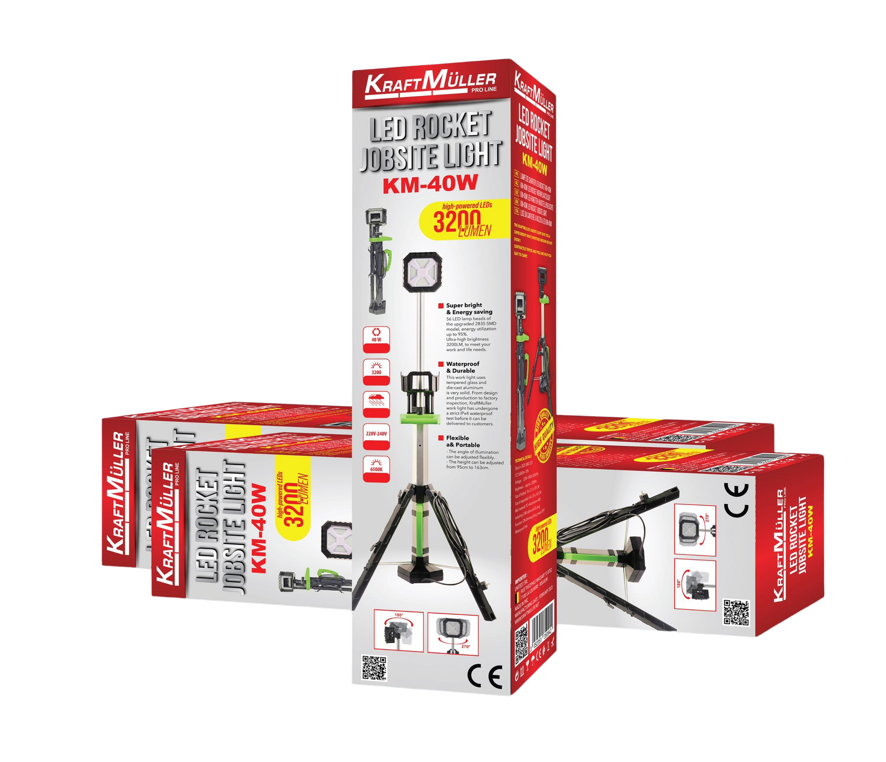 40W LED construction lamp image 1