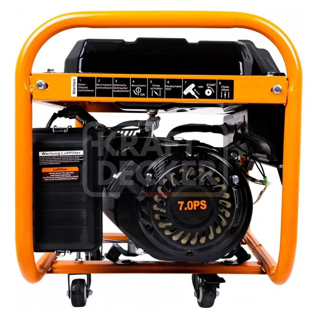 3.5kW AVR Soundproofed Petrol Generator image 2
