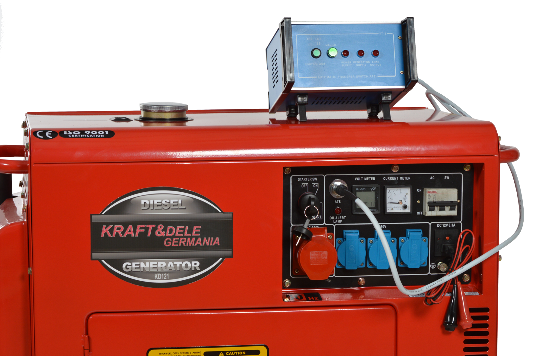 10 kW+ ATS Diesel Generator Set image 4