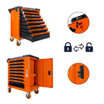 F-Tools workshop trolley 8 full drawers Side storage space (OG) image 5